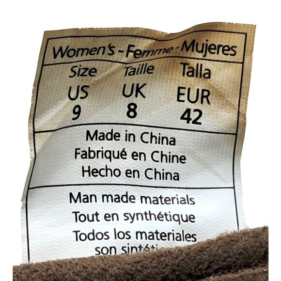 Terrasoles Echo Shoes Womans Size 9 Crossband Slip On Loafer Browns - Picture 9 of 9